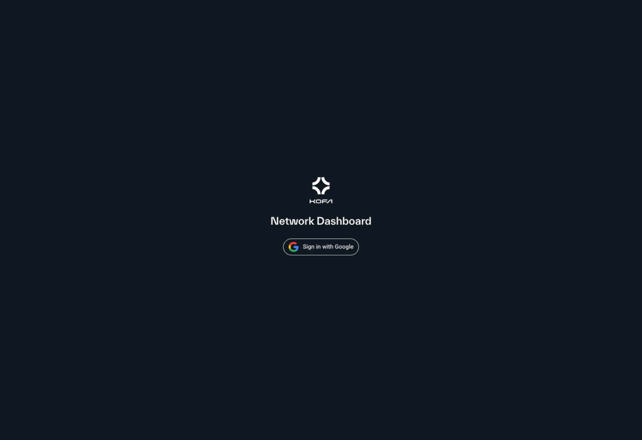Kofa Network Optimization design preview