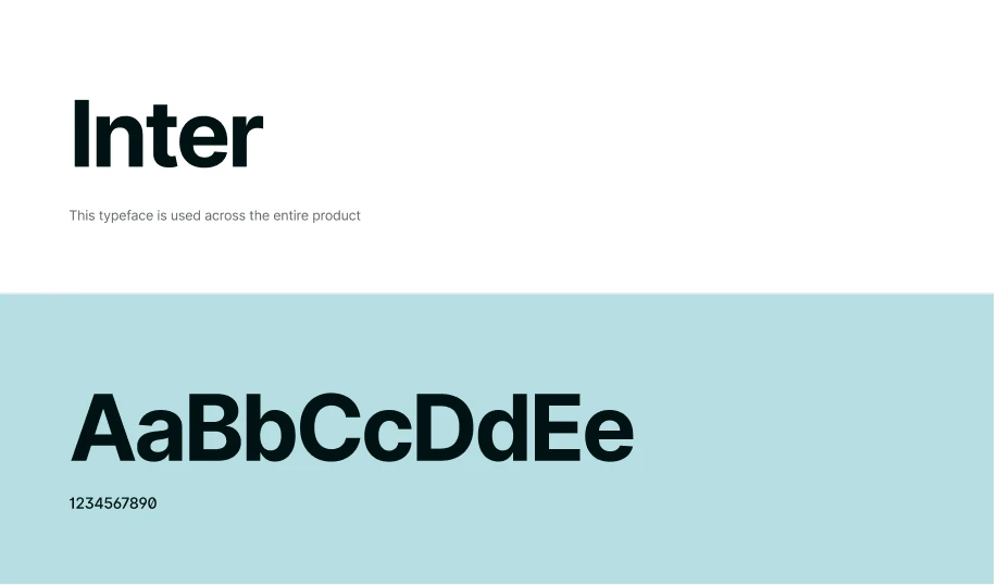 MANDE DESIGN SYSTEM — typeface